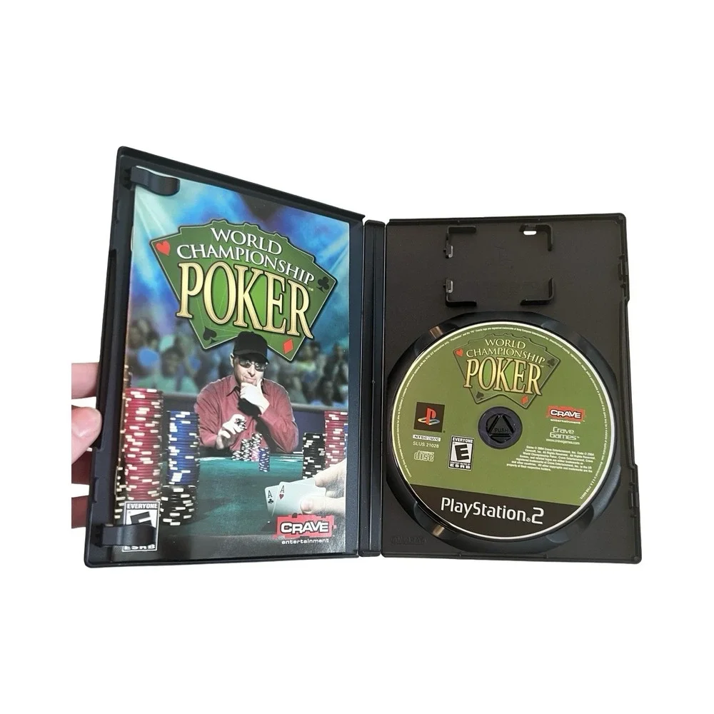 World Championship Poker (Sony PlayStation 2, 2004) PS2‎ CIB Complete